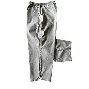 Denim & Company D& Co. khaki Capri pants size 1X